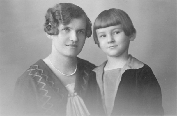 Marie Rónová s dcerou Jasněnou