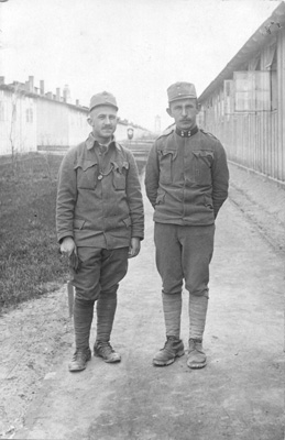 Zdeněk Rón s bratrem Josefem
