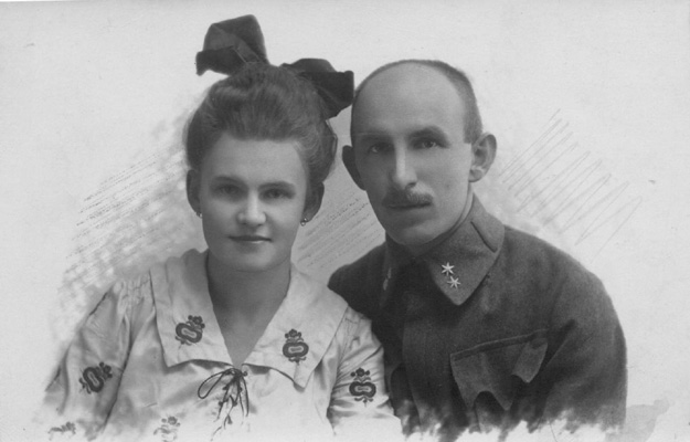 Zdeněk Rón s Marií Zajíčkovou